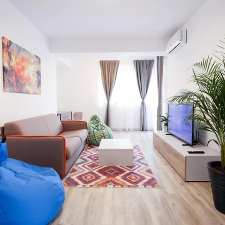 Apartment Vitan Oasis ---free Secured Private Parking---self Check-in-- *