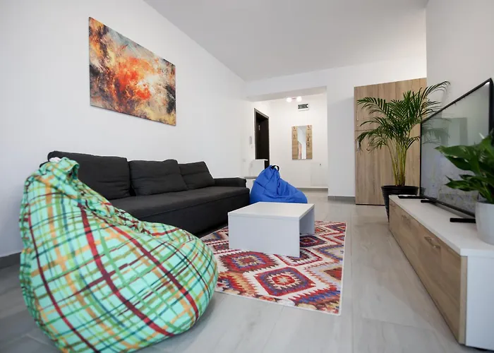 Apartamento Vitan Oasis ---free Secured Private Parking---self Check-in--